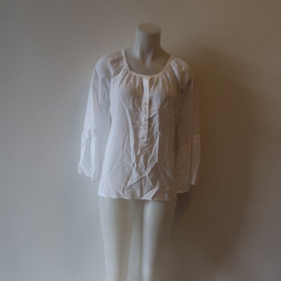 NWOT SIDE STITCH LOS ANGELES BELL SLEEVE TOP XS * - Picture 2 of 11